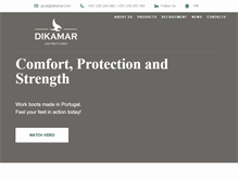 Tablet Screenshot of dikamar.com